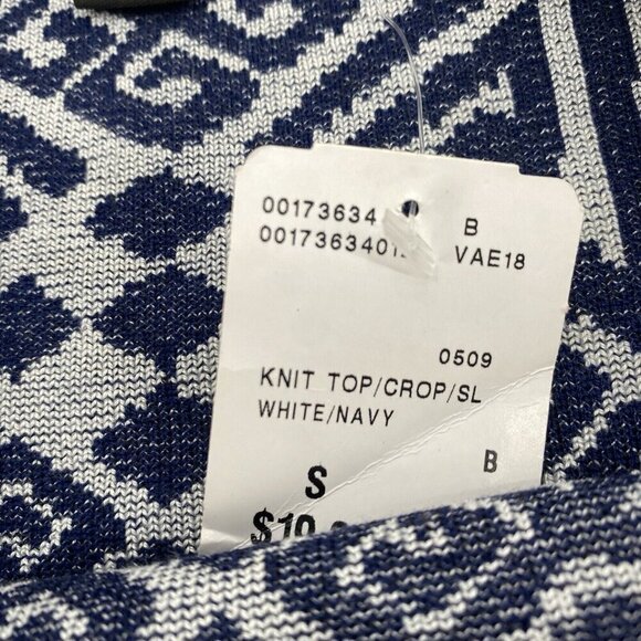 Forever 21 Knit Crop Top Aztec Southwestern Size Small NWT - Picture 7 of 8